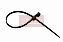 Стяжка под винт 3.6х100мм, 100 штук, Rexant 07-0105, черный