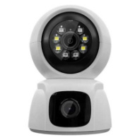 Видеокамера IP Hoco DI53 Wi-Fi белая/2Mpx/пластик/smart камера/128Gb