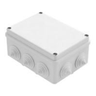 Коробка распаячная ОУ 100x100x50 мм