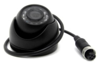 Видеокамера ALIS AHD QF-332HD (black) 2.8mm/1.0mpx/90°/цветная/куполь/антивандальная/ИК 10м