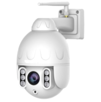 Видеокамера IP C60-2mp белая/2Mpx/2.8mm/4G/сим-карта/128G/MIC/ИК/PTZ/белая/уличная без БП