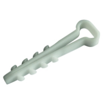 Крепеж кабеля SmartBuy Дюбель-хомут 5x8 (белый, прямоугольный) (100 штук) SBE-CJ-08-w