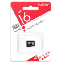 Карта памяти micro SD 16Gb SmartBuy class 10 UHS-I без адаптера Карта памяти micro SD 16Gb SmartBuy class 10 UHS-I без адаптера